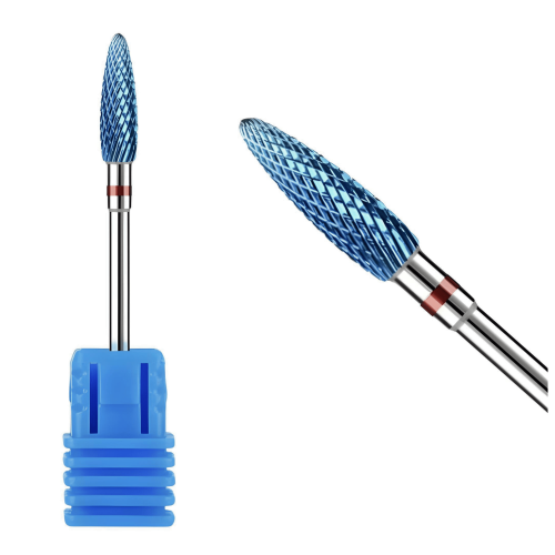 frez-wolframowy-stozek-zaokraglony-plomien-usuwanie-hybrydy-żelu-manicure